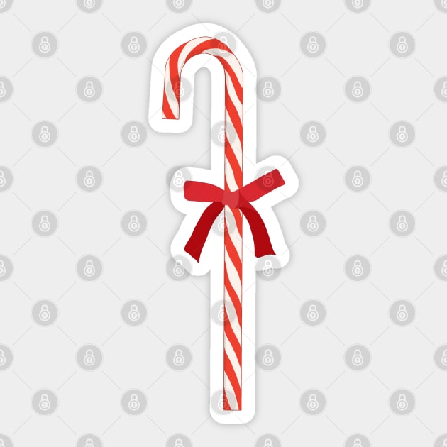 A Candy Cane Sticker by DiegoCarvalho